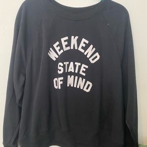 Black sweatshirt